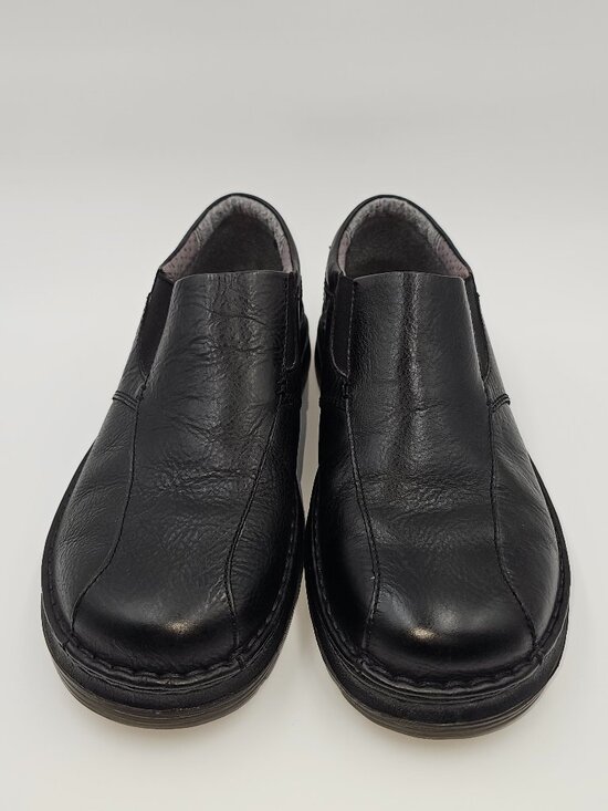 Dr. Martens Tevin Slip On Black Leather Loafer Comfort Shoes Men\'s 10 Women\'s 11 main image 5
